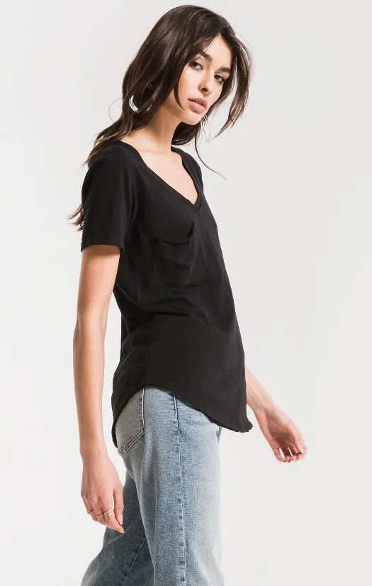 Z Supply the airy slub pocket tee zt191946